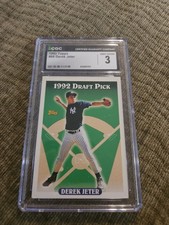 1993 Topps Derek Jeter Rookie Card #98 PSA 3 Very Good Yankees HOF RC  picture