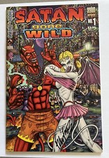 SATAN GONE WILD #1  SIGNED By FRANK FORTE  W/COA ASYLUM PRESS Horror RARE picture