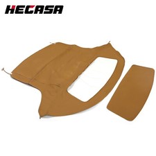 HECASA For BMW Z3 1996-2002 Convertible Soft Top Tan w/ Plastic Window 96-02 picture