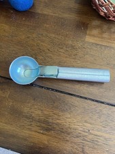 Vintage 1954 Arnold C Eichin Aluminum Ice Cream Scoop Push Lever Pat 2756698 USA picture