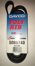 Dayco 5060740 Serpentine Belt 6PK1880 6 Rib Toyota Corolla Audi A4 picture