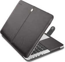 PU Leather Portfolio Protective Stand Cover Sleeve for Phone, Black picture