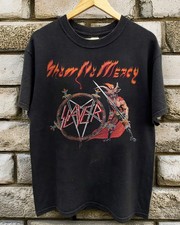 HOT Slayer Show No Mercy Unisex Black T-shirt Size S-5XL picture
