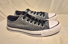 Converse Chuck Taylor All Star Low Top Lace-Up Sneaker Black/White/Gray picture