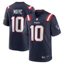 NWT Men's #10 Drake Maye Navy Player Game Stitched Jersey  hot sale=++ picture