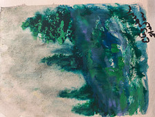 Elizabeth Shelton Signed Original Watercolor Impressionist Landscapes Lot picture