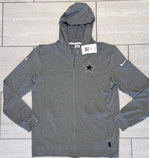 NWT Nike Dallas Cowboys NFL Sideline Player Issue Lightweight Full-Zip Hoodie. picture