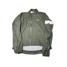 Rapha Core Rain Jacket II Mens Medium Olive Green Waterproof Cycling Coat picture