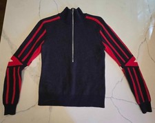 2010s Spyder Wool Après-Ski Half-Zip Sweater – Black/Red – Women’s Small picture