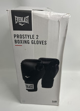 Everlast Black ProStyle 2 Boxing Gloves (12 ounces) *NEW - See Box* picture