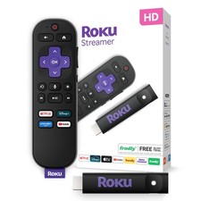Roku HD Streaming Device for TV with Voice Remote Free Live TV Streamer picture