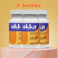 3PCS AKKA-Premium Liver Cleanse Detox&Repair Superbiotic,Gut Health,Milk Thistle picture