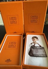 Hermès Paris Cartes à Nouer Knotting Cards- 1 box of Fashion Styling Card Set picture