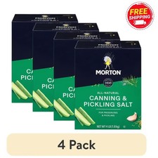 4 pack,Morton Canning , Pickling Salt, 4 lb. picture