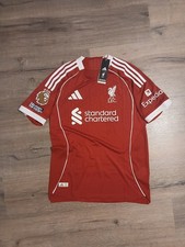 BNWT Liverpool 2025/26 Home Player spec. Szobozlai #8 Medium picture