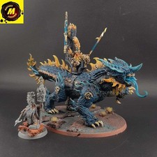 Auric Runeson on Magmadroth w/Auric Runesmith - #176603 - Fyreslayers picture
