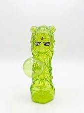Unique Collector's Functional Art Glass Pipe picture