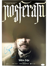 WILLEM DAFOE SIGNED NOSFERATU 12X18 MOVIE POSTER PHOTO AUTOGRAPH JSA COA picture