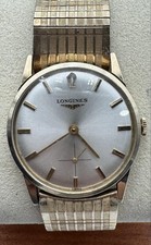 Vintage Longines Mens Watch Gold Manual Swiss 2922-370 10K Filled Parts Runs picture