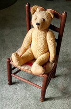 French Teddy Bear, FADAP with button 1932 Stuffed Animal 22 inches picture