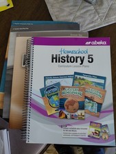  ABeka 5th grade History for 2 Students-Brand New picture