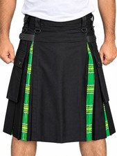 Hybrid Utility Kilts for Men Scottish Traditional Kilt 100% Cotton picture