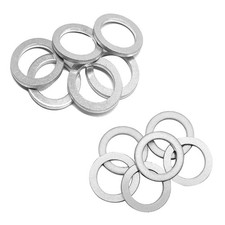 6pcs Transmission Fluid & Differential Oil Drain Plug Washers for Honda picture