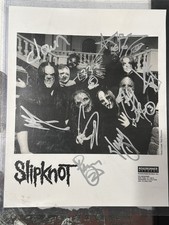 Slipknot Signed Vol3 Photo  picture