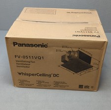 Panasonic FV-0511VQC1 WhisperSense DC Ventilation Fan, 50-80-110 CFM , White picture