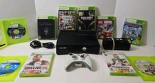 XBox 360 Slim 250GB Console 10 GAME MEGA BUNDLE CLEAN/TESTED SHIPS FREE 🔥  picture
