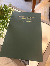 British Authors Before 1800 Illustrated Biographical Dictionary Kunitz 1952 picture