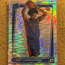 2021-22 Panini Donruss Optic Cade Cunningham Rated Rookie Pulsar Prizm #161 picture