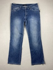 Sergio Valente Jeans Mens 31x30Blue Denim Medium Wash Straight Leg Bull Western picture