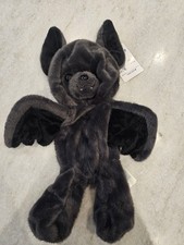 2026 Build A Bear Halloween Posable Bat Black Plush Viral UNSTUFFED NEW IN HAND picture