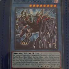 Konami Yu-Gi-Oh TCG Vendread Scavenger Effect Vendread ATK 2800 DEF 0 picture