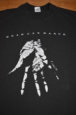 VTG Dead Can Dance T Shirt Black Single Stitch Into the Labyrinth Hand USA XL picture