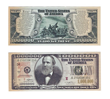 Vintage $1,000,000 One Million Dollars Rutherford B Hayes*NEW ORIGINAL NOVELTY* picture