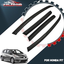 4X For Honda Fit 2015-2020 Out-channel Window Visors Rain Guards Deflector picture