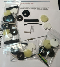 LIONEL SMOKE REPAIR KIT 9 PC PILL TO LIQUID SMOKE W/ 9 STEP INSTR (5 KITS) picture