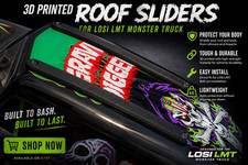 Losi LMT V-1&2  3D printed Roof Sliders 1:8 Truck Grave Digger, Son-uva picture