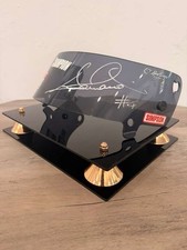 ORIGINAL SIGNED ALEX ZANARDI HELMET VISOR JSA authentication picture