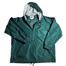 Vintage 90s Nike Green Windbreaker Jacket with Hoodie Size XL Nike Tags brand picture