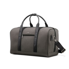 New Hartmann Herringbone Weekend Duffel, Black, Retail $195, picture