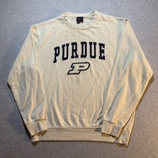 Colosseum NCAA Purdue Boilermakers College Crewneck Sweatshirt - Mens Large L picture