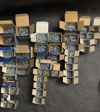 Midwest Fastener Combo Pan Sheet Metal Screws Lot 45 Boxes Sizes: 14,12,10,8,6 picture