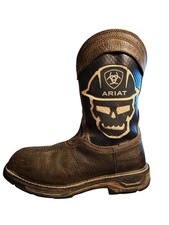 Ariat WorkHog XT VentTEK Bold Work Boots Men 12D Composite Toe Skull picture