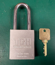 Medeco High Security Biaxial 60 Series Padlock TCH Logo - Locksport C8 picture