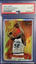 1996 1996 Topps Season's Best Shaquille O'Neal #3 PSA 6 picture