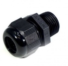 40 pcs) Remke RD09NR-BKNR Dome Cap Cable Gland Black Polyamide 3/8 Inch NPT picture