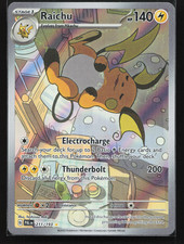 Pokemon Raichu 211/193 Paldea Evolved Special Illustration Rare Holo Mod Play picture